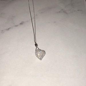 Swarovski heart necklace